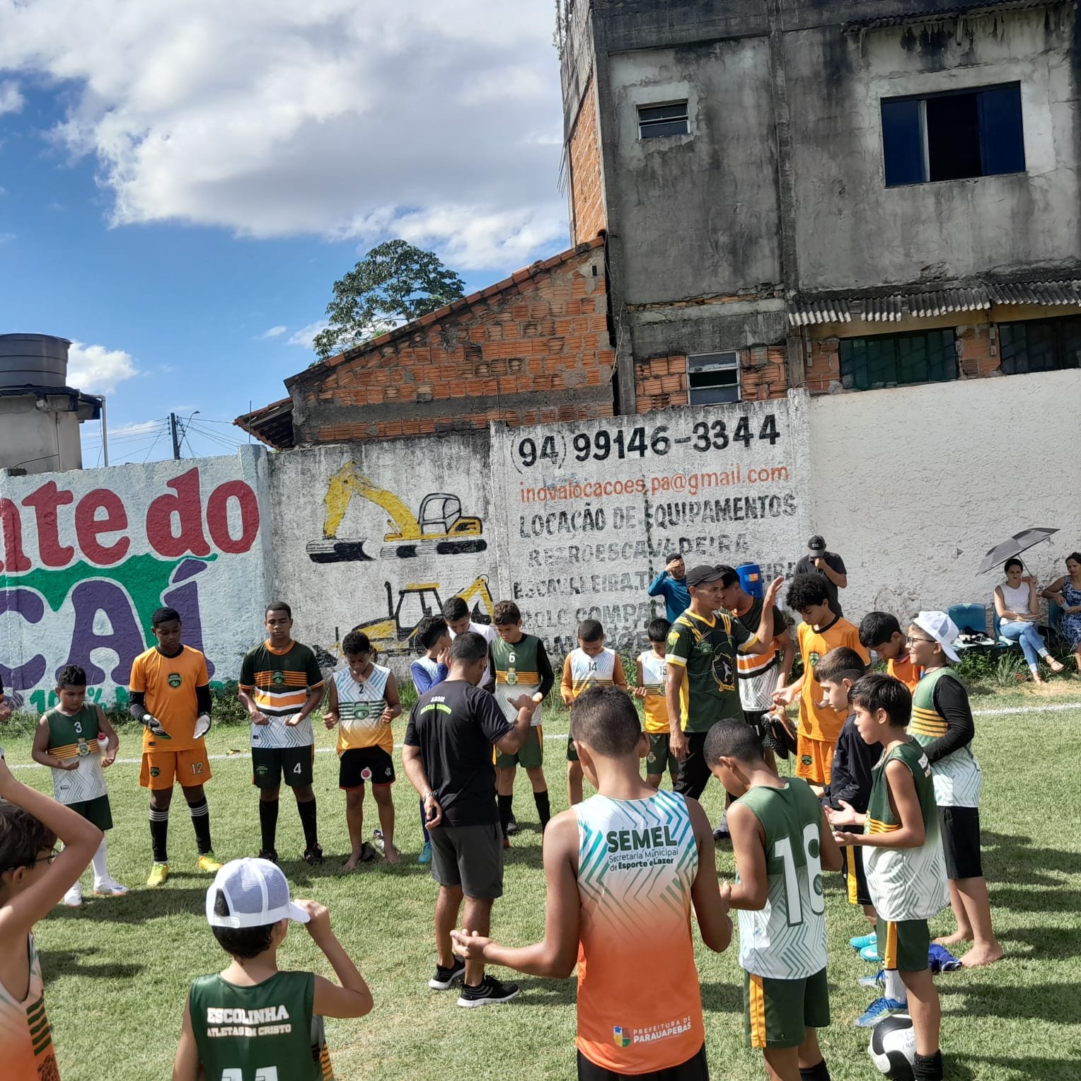 Treino Atletas em Cristo